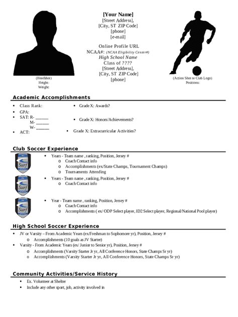 Uploading The Student Athlete Profile Picture Doc Template Pdffiller