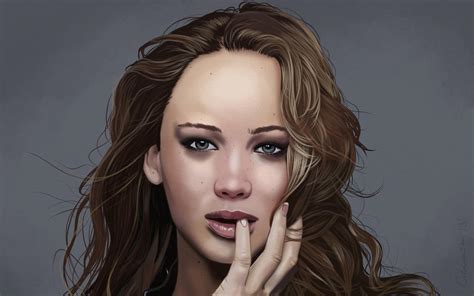 Jennifer Lawrence Portrait By Garrypfc On Deviantart
