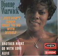 Dionne Warwick - I Just Don't Know What To Do With Myself (1966, Vinyl ...
