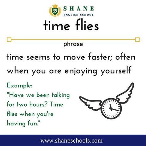 Il Tempo Vola In Inglese - time flies time seems to move faster; often when you are enjoying