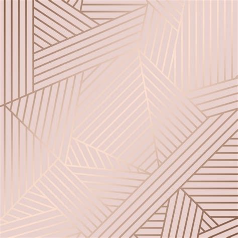 I Love Wallpaper Wingate Geometric Wallpaper Pink Rose