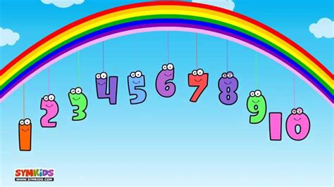 10 Little Numbers Song For Children Ten Little Numbers Song 123