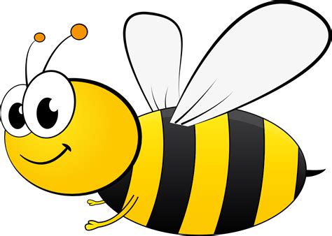 Clipart Cartoon Bee