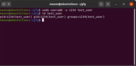 Useradd Command In Linux With Examples Geeksforgeeks