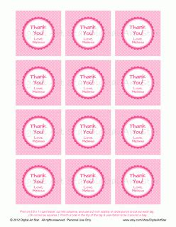 These free decorations can be hung on walls or set on tables. baby shower tag free printable | Here's what the favor tag ...