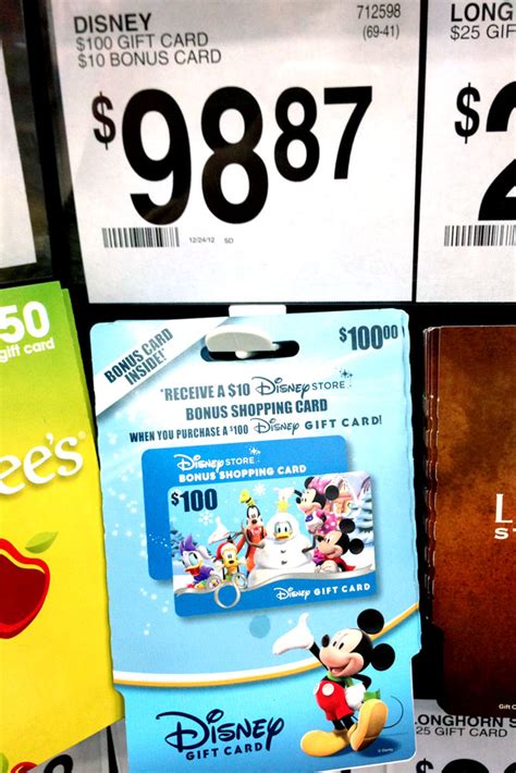 When you shop for gift cards from. Money Saver: $100 Disney Gift Cards with a Bonus $10 Gift Card are Back at Sam's Club for $99 ...