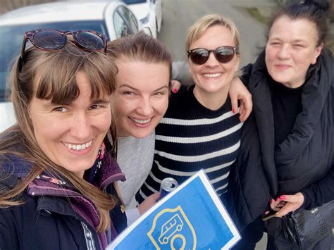 Fleeing Ukraine Women Reach Poland To Find Women Offering Car Rides To