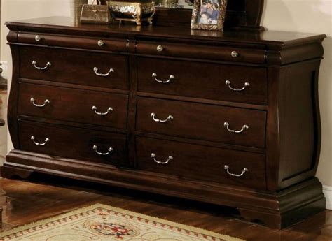 Esperia Dark Walnut Dresser From Furniture Of America Cm7503d