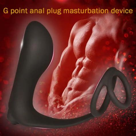 Silicone Male Prostate Massager Masturbator Sexy Toys For Man Anal