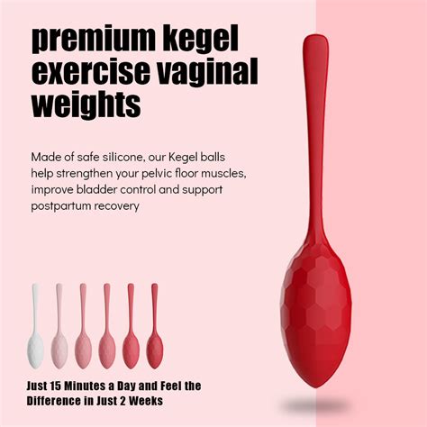 Premium Kegel Exercise Vaginal Weights