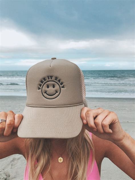 Our Take It Easy Trucker Hat By Friday Saturday Is Definitely An