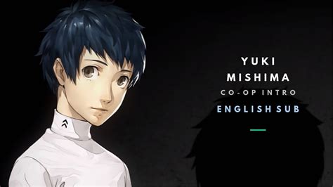 Persona 5 Co Op Yuki Mishima English Sub Youtube