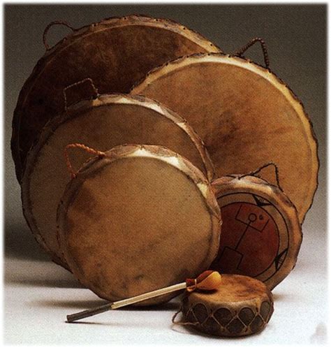Sioux Drums Of The Southwest Native American Indian Southwestern Hand