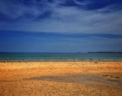The tranquil waters and large beaches are perfect for families, and the views of the atlantic are just spectacular! Carbis bay, St Ives, Cornwall | Devon and cornwall ...
