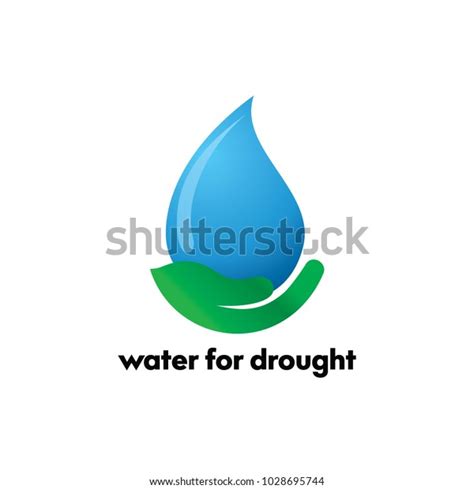 Save Water Logo Icon Vector Stock Vector Royalty Free 1028695744