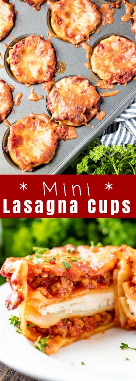 Mini Lasagna Cups Are The Perfect Appetizer Addition To