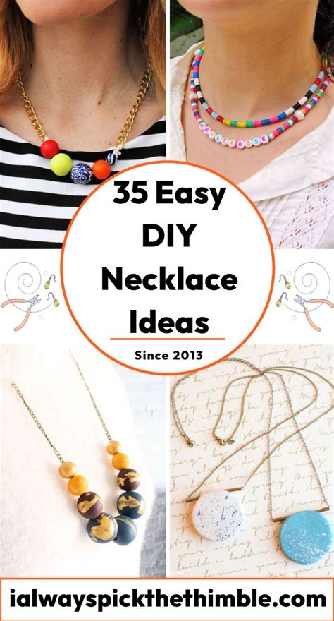 Diy Necklace Ideas How To Make Necklaces