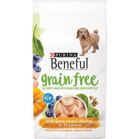 No artificial flavors, colors or preservatives. Purina Beneful Grain Free, Natural Dry Dog Food, Grain ...