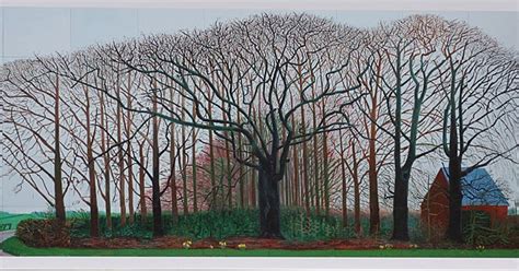 Simon And Karen Spavin David Hockneys Bigger Trees Near Warter