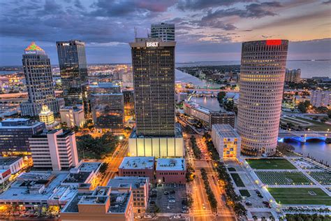 Tampa Night Tampa Night Tampa Florida Please Visit My Bl Flickr