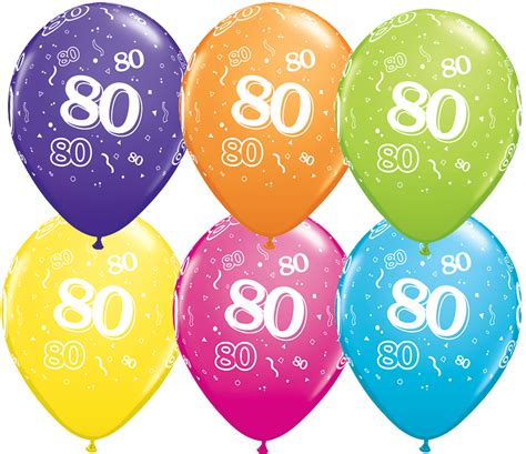 80th Birthday Png Png Mart