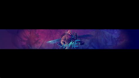 Free Raven Youtube Banner Template I Fortnite By Aronrege On Deviantart