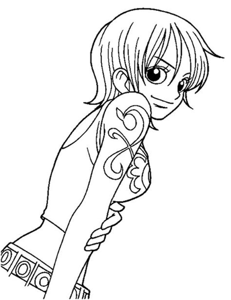Anime One Piece Coloring Page Mermaid Coloring Pages Fairy Coloring