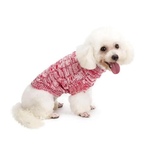 Buy Pet Dog Cat Knit Sweater Classic Turtleneck
