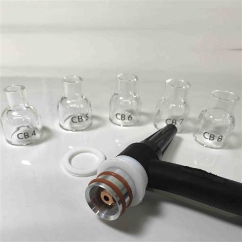Edge Clear Tig Cups For Wp Wp Tig Torches Collet Body Set Up