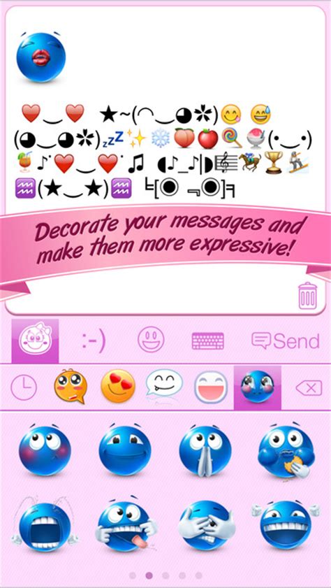 Emoticons Collection Emoji And Smiley Faces With Cute Stickers For Text