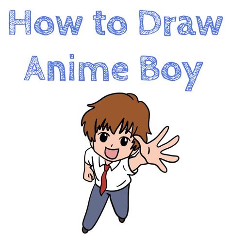 How To Draw An Anime Boy Step By Step Tutorial