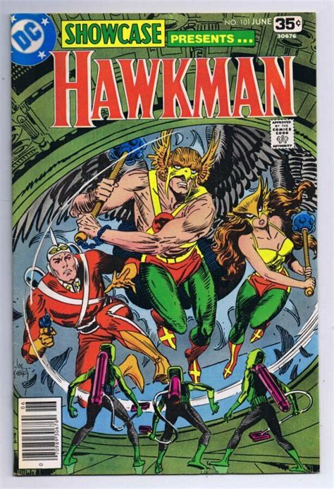 Showcase 101 Hawkman Original Vintage 1978 Dc Comics Comic Books
