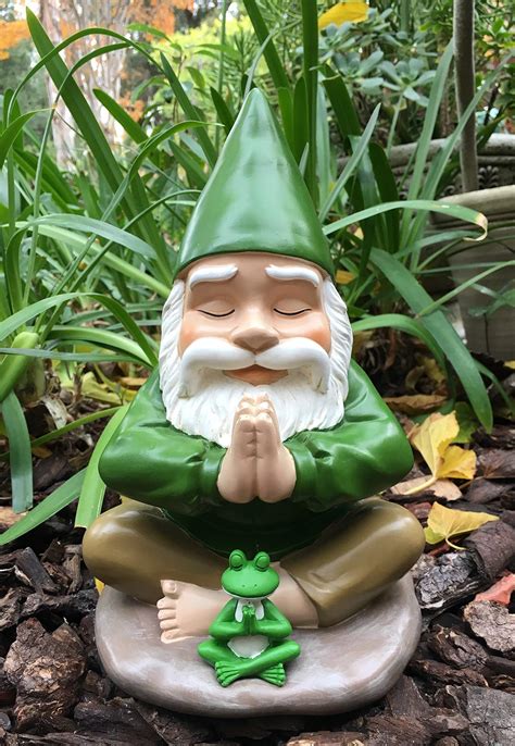 Buy Glitzglam Zen Gnome And Zen Frog Namaste Tranquility And