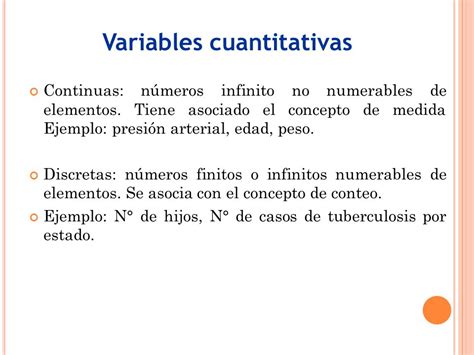 5 Ejemplos De Variables Cuantitativas Continuas Nuevo Ejemplo