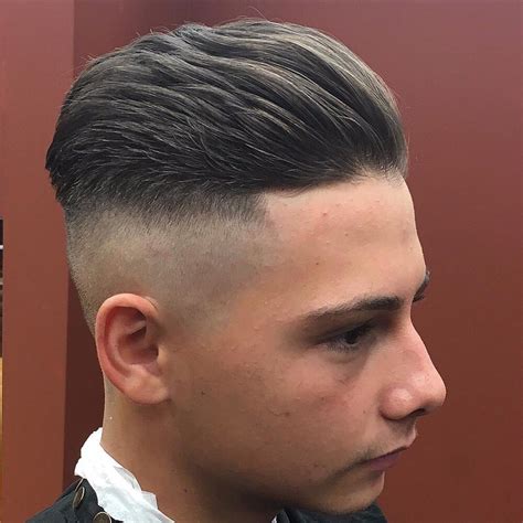 High Skin Fade Slick Back By Johnny Yelp