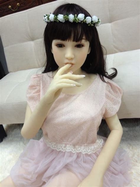 145cm Full Silicone Young Lady Sex Doll With Metal Skeleton Angel Face