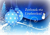 Felicitaciones De Navidad En Euskera Gratis / Felicitaciones navideñas ...