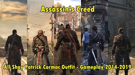 Assassin S Creed All Shay Patrick Cormac Outfit Gameplay 2014 2019