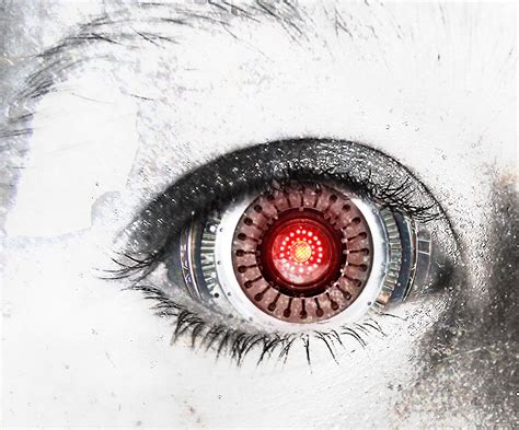 Cyborg Eye By Polkadotfiasco Cyborg Eye Psychological Horror Eyes