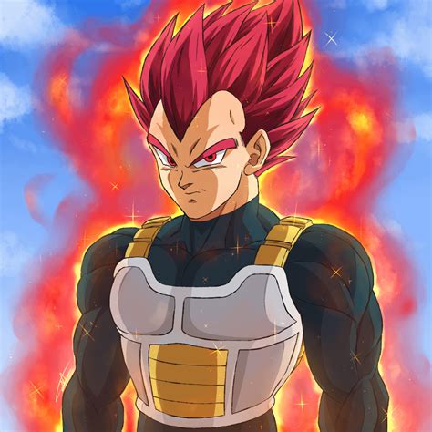 Im So Happy That Were Finally Getting Ssg Vegeta Animated So I Did