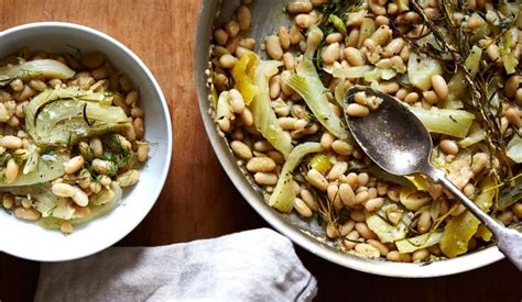 Plus, ways to cook dried vs canned great white northern beans cooked low and slow in the crockpot until creamy and tender in a greek tomato broth. Olive Oil Braised Great Northern Beans with Fennel ...