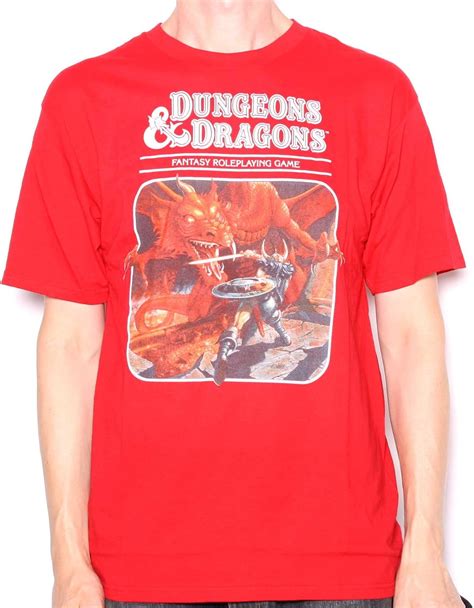 Dungeons And Dragons T Shirt Classic Basic Players Manual Cover 100