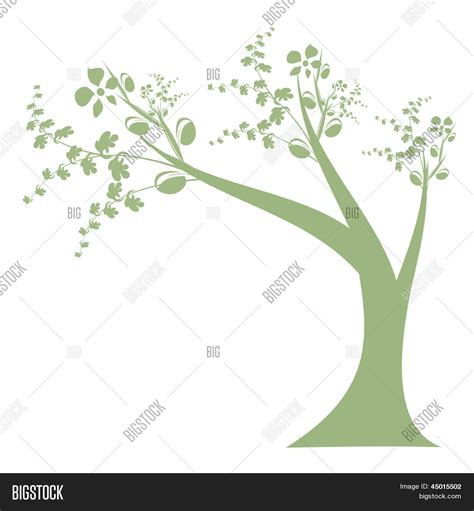 Art Tree Silhouette Vector Photo Free Trial Bigstock