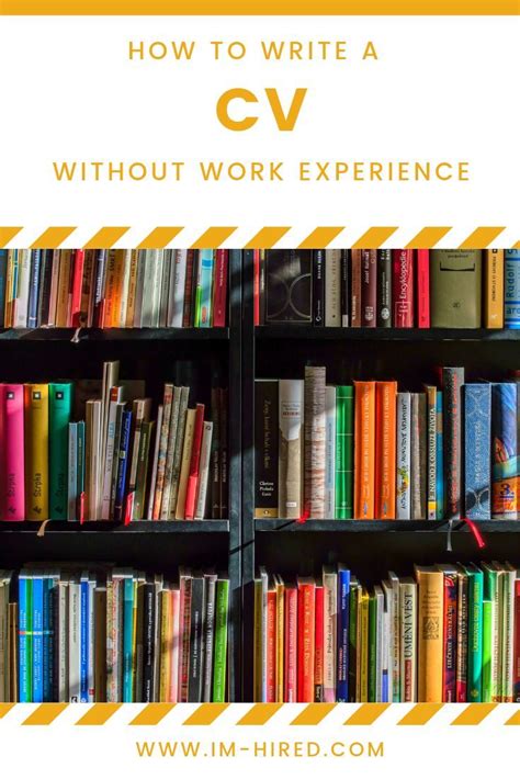 A resume without experience does have one advantage: How to Write a CV without Work Experience (With images) | Writing a cv, Work experience, Writing