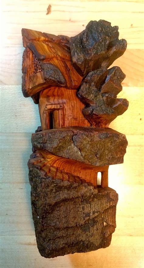Whittle Bits Cottonwood Bark Carving
