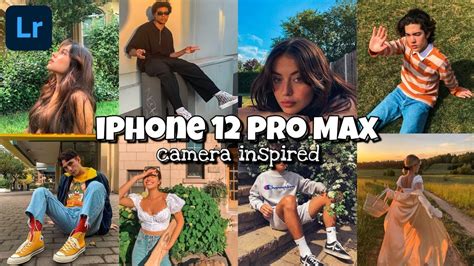 Lightroom has created a folder called. iPhone 12 Pro Max camera inspired Lightroom Preset| 2020 ...