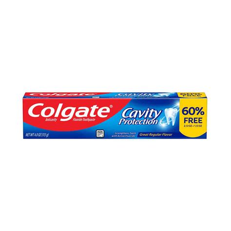 Colgate Cavity Protection Toothpaste With Fluoride 25oz 60 Free