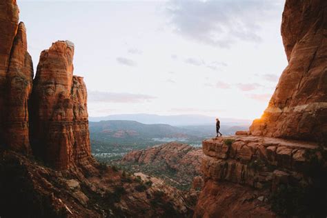 Hike Cathedral Rock Trail In Sedona During Sunset To Kick