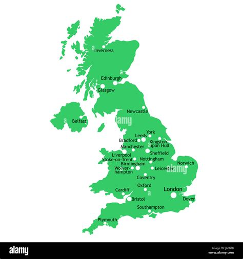 United Kingdom Map Hi Res Stock Photography And Images Alamy