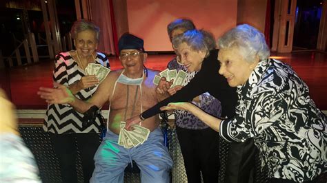 Silver Strippers Put On Show For Retirement Community Neighbors